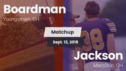 Matchup: Boardman vs. Jackson  2019