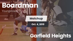 Matchup: Boardman vs. Garfield Heights 2019