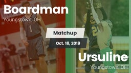 Matchup: Boardman vs. Ursuline  2019