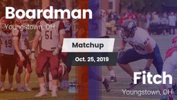 Matchup: Boardman vs. Fitch  2019