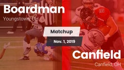 Matchup: Boardman vs. Canfield  2019