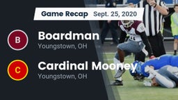 Recap: Boardman  vs. Cardinal Mooney  2020