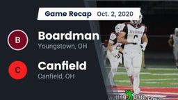 Recap: Boardman  vs. Canfield  2020