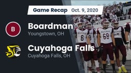 Recap: Boardman  vs. Cuyahoga Falls  2020