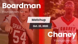 Matchup: Boardman vs. Chaney  2020