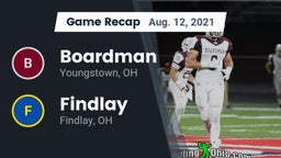 Recap: Boardman  vs. Findlay  2021