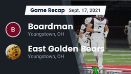 Recap: Boardman  vs. East  Golden Bears 2021