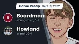 Recap: Boardman  vs. Howland  2022