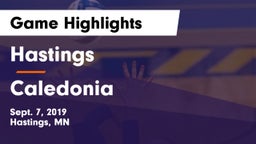 Hastings  vs Caledonia  Game Highlights - Sept. 7, 2019