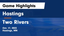 Hastings  vs Two Rivers  Game Highlights - Oct. 17, 2023