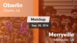 Matchup: Oberlin vs. Merryville  2016