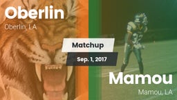 Matchup: Oberlin vs. Mamou  2017