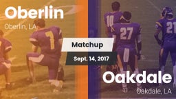 Matchup: Oberlin vs. Oakdale  2017