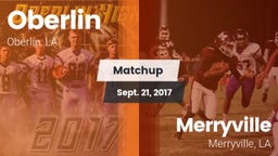 Matchup: Oberlin vs. Merryville  2017