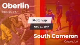 Matchup: Oberlin vs. South Cameron  2017