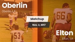 Matchup: Oberlin vs. Elton  2017