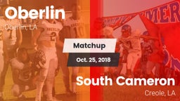 Matchup: Oberlin vs. South Cameron  2018