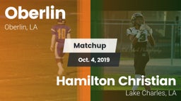Matchup: Oberlin vs. Hamilton Christian  2019