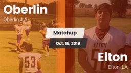 Matchup: Oberlin vs. Elton  2019