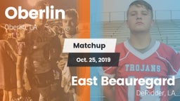 Matchup: Oberlin vs. East Beauregard  2019