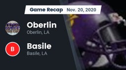 Recap: Oberlin  vs. Basile  2020
