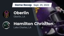 Recap: Oberlin  vs. Hamilton Christian  2022