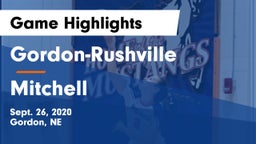 Gordon-Rushville  vs Mitchell  Game Highlights - Sept. 26, 2020