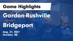 Gordon-Rushville  vs Bridgeport Game Highlights - Aug. 31, 2021