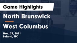 North Brunswick  vs West Columbus  Game Highlights - Nov. 23, 2021