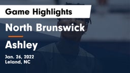North Brunswick  vs Ashley  Game Highlights - Jan. 26, 2022