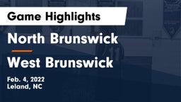 North Brunswick  vs West Brunswick  Game Highlights - Feb. 4, 2022
