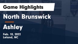 North Brunswick  vs Ashley  Game Highlights - Feb. 10, 2022