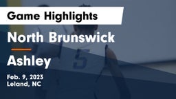 North Brunswick  vs Ashley  Game Highlights - Feb. 9, 2023