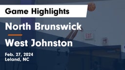 North Brunswick  vs West Johnston Game Highlights - Feb. 27, 2024
