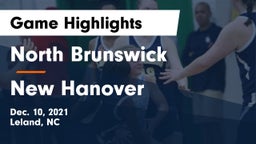 North Brunswick  vs New Hanover  Game Highlights - Dec. 10, 2021