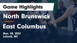 North Brunswick  vs East Columbus  Game Highlights - Nov. 28, 2023