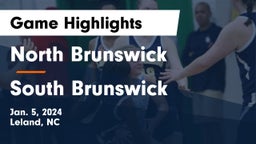 North Brunswick  vs South Brunswick  Game Highlights - Jan. 5, 2024