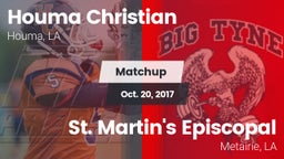Matchup: Houma Christian vs. St. Martin's Episcopal  2017