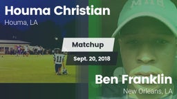 Matchup: Houma Christian vs. Ben Franklin  2018