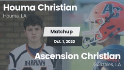 Matchup: Houma Christian vs. Ascension Christian  2020