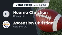 Recap: Houma Christian  vs. Ascension Christian  2020
