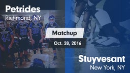 Matchup: Petrides vs. Stuyvesant  2016