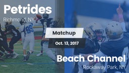 Matchup: Petrides vs. Beach Channel  2017