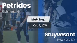 Matchup: Petrides vs. Stuyvesant  2019