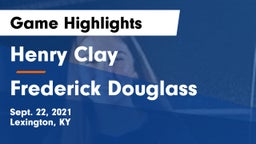 Henry Clay  vs Frederick Douglass Game Highlights - Sept. 22, 2021