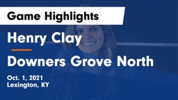 Henry Clay  vs Downers Grove North Game Highlights - Oct. 1, 2021