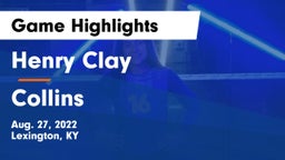 Henry Clay  vs Collins  Game Highlights - Aug. 27, 2022