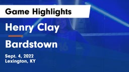 Henry Clay  vs Bardstown  Game Highlights - Sept. 4, 2022
