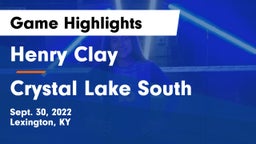 Henry Clay  vs Crystal Lake South  Game Highlights - Sept. 30, 2022