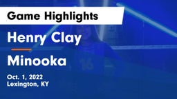Henry Clay  vs Minooka  Game Highlights - Oct. 1, 2022